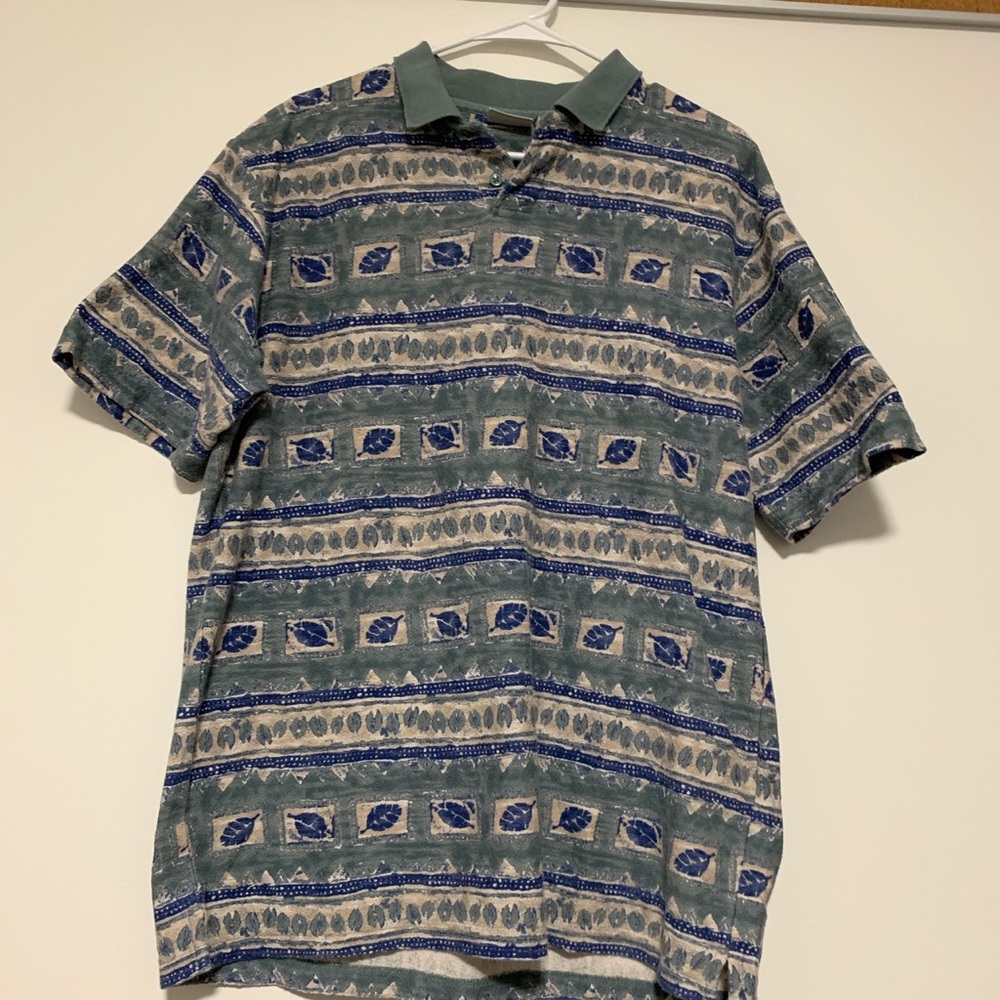 Green and Blue Polo